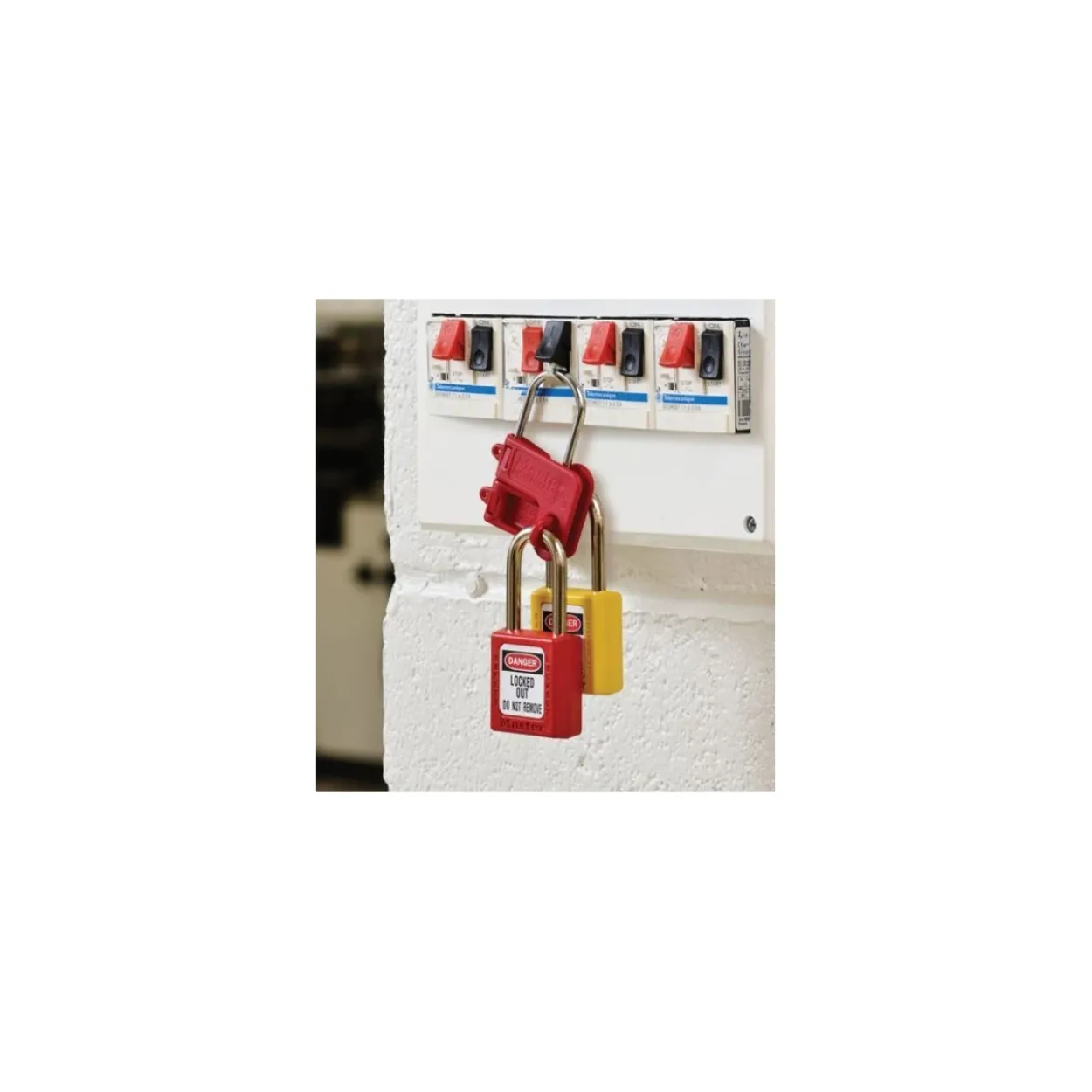 Aldaba de acero MasterLock Safety S430