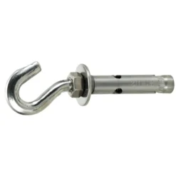 Anclaje metálico gancho inoxidable A2
