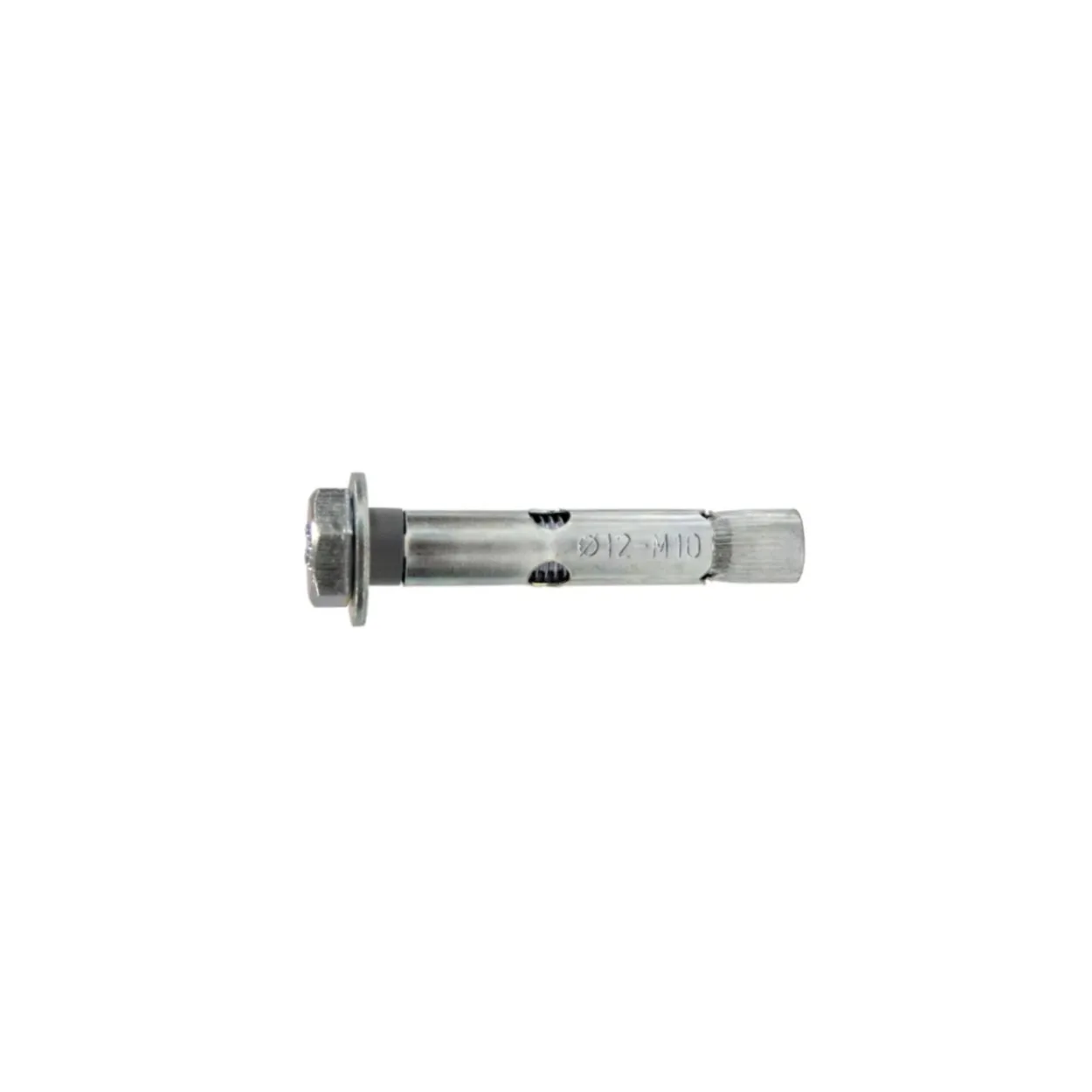 Anclaje metálico tornillo 8.8 cincado CE-12