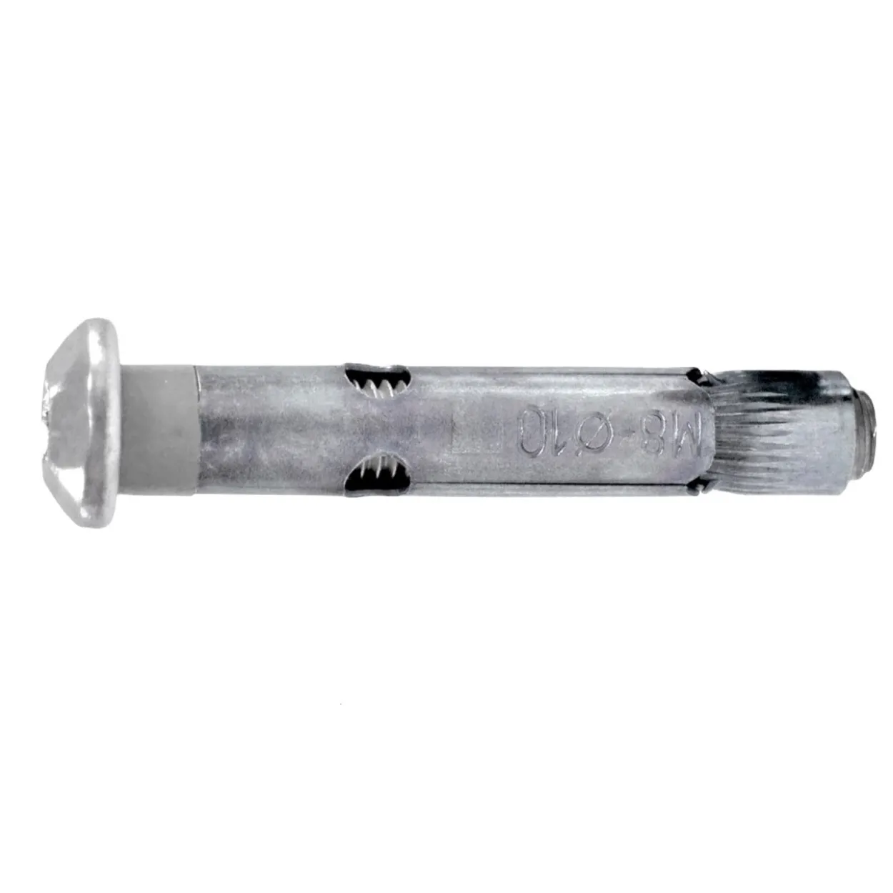 Anclaje metálico tornillo TORX inviolable