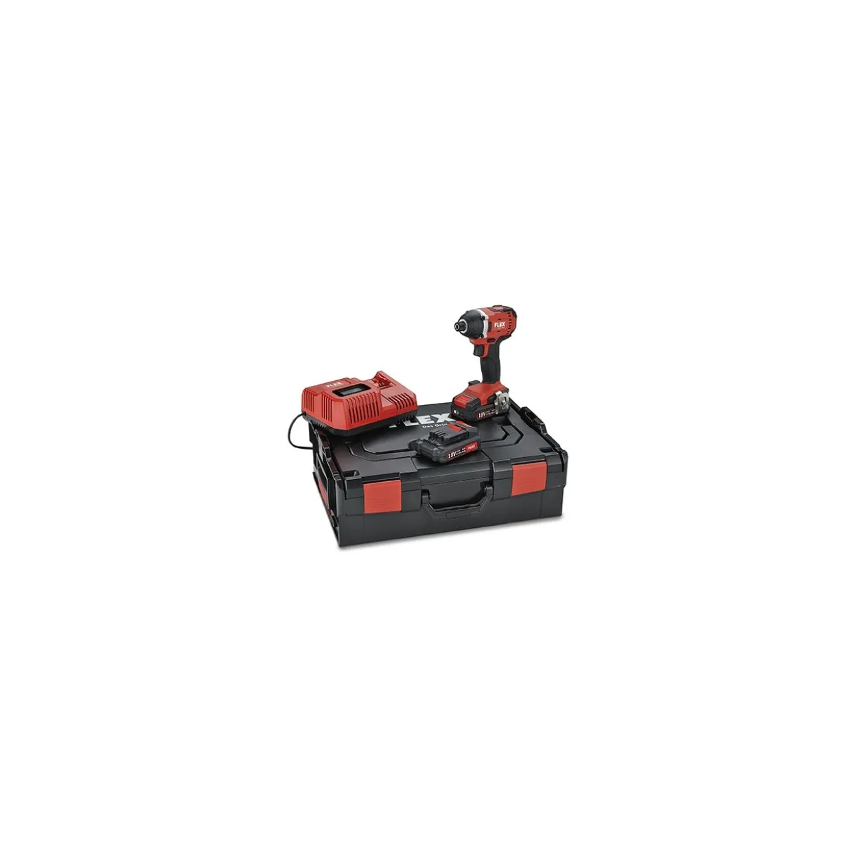 Atornillador impacto FLEX 1/4" 18V 2.5 SET