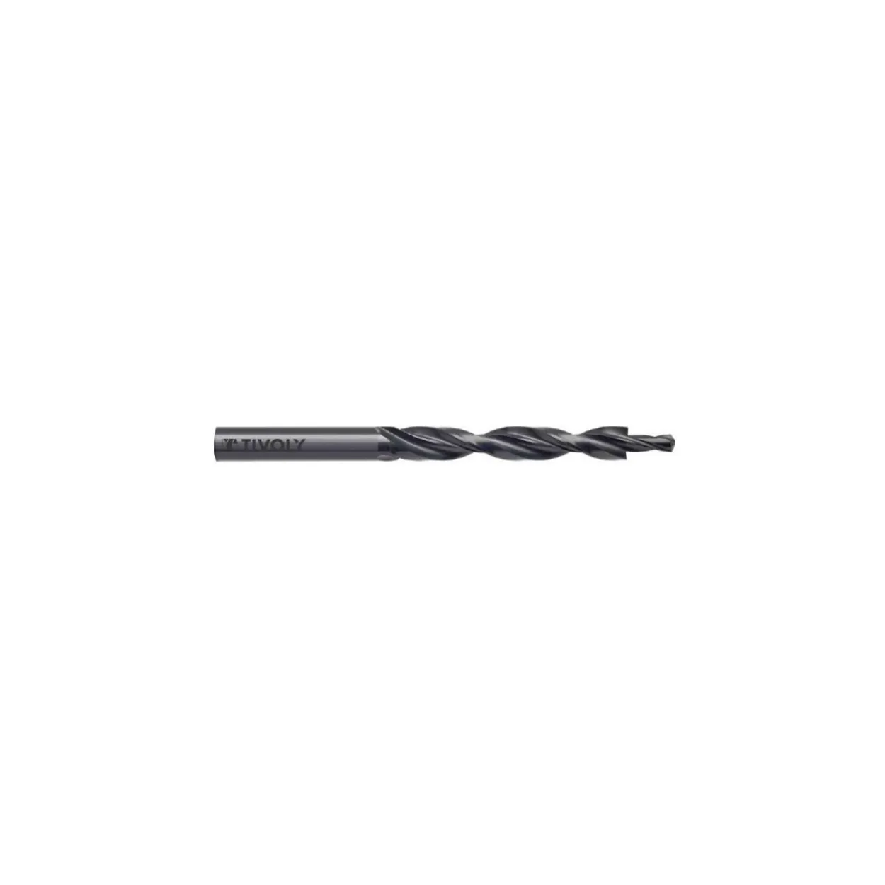 Broca bidiametral DIN-8374 asiento tornillo 180º
