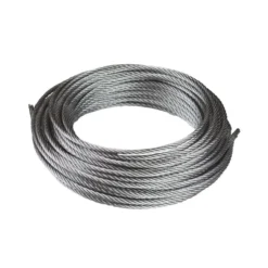 Cable de acero DIN-3060 6x19+1 galvanizado