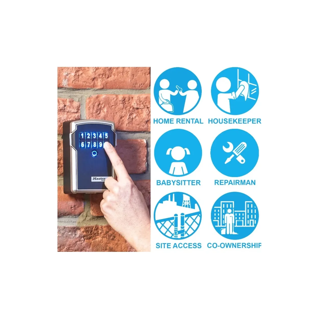 Caja de seguridad MasterLock bluetooth