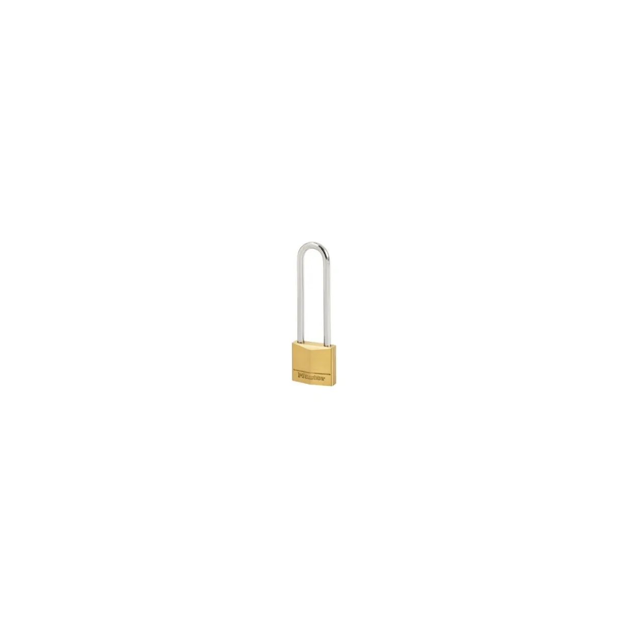 Candado MasterLock latón macizo arco largo