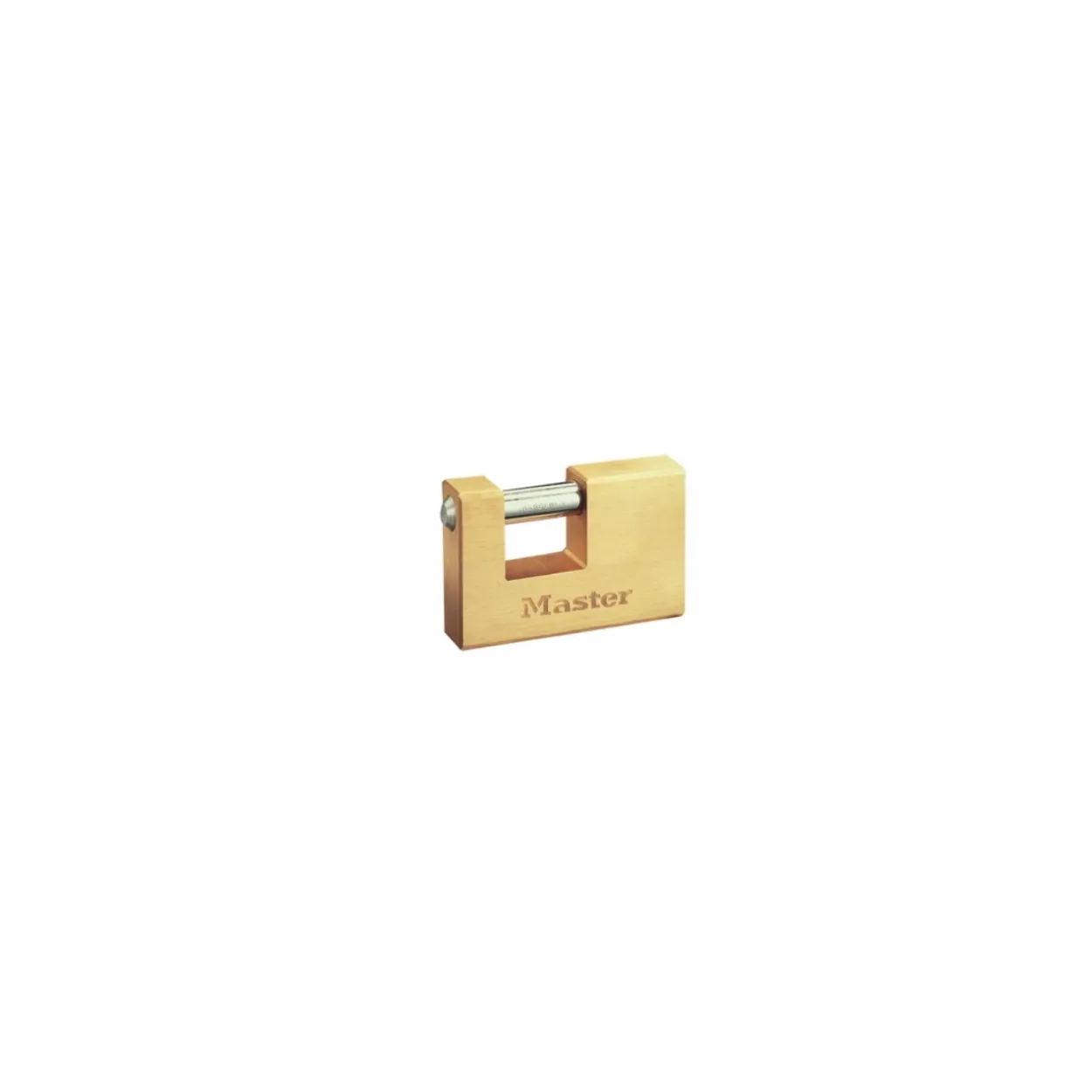 Candado MasterLock latón rectangular