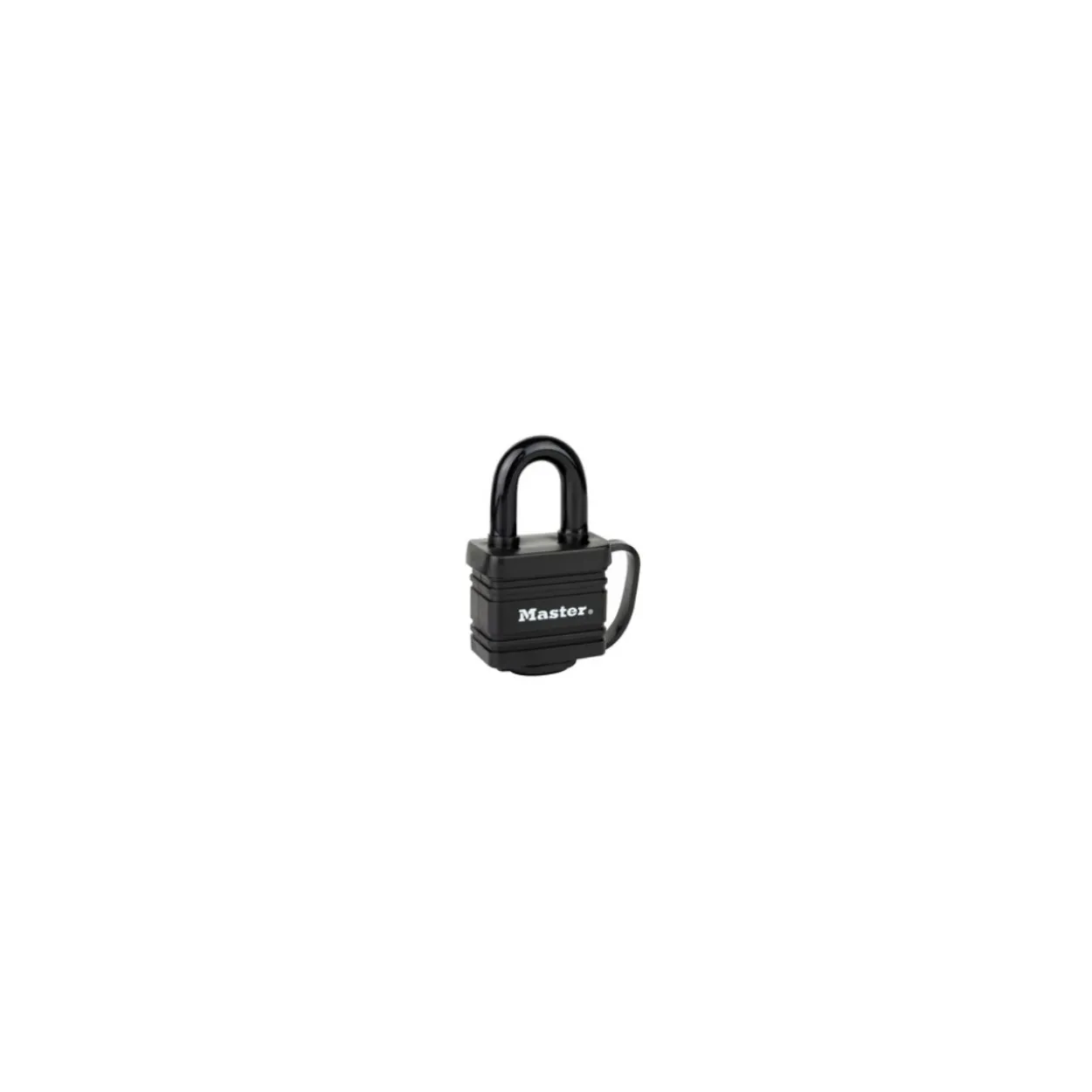Candado MasterLock termosellado negro