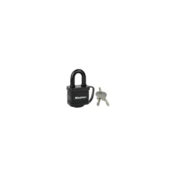 Candado MasterLock termosellado negro