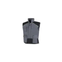 Chaleco Marca ODIN serie PRO multibolsillos gris-negro
