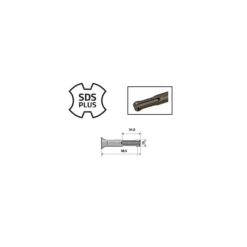 Cincel DIN-8035 SDS+ azulejos Tivoly