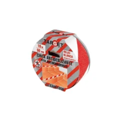 Cinta adhesiva antideslizante blanco-rojo Target