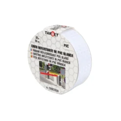 Cinta adhesiva reflectante PVC blanco