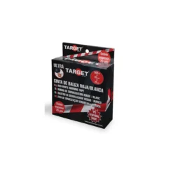 Cinta de baliza doble espesor blanca-roja Target
