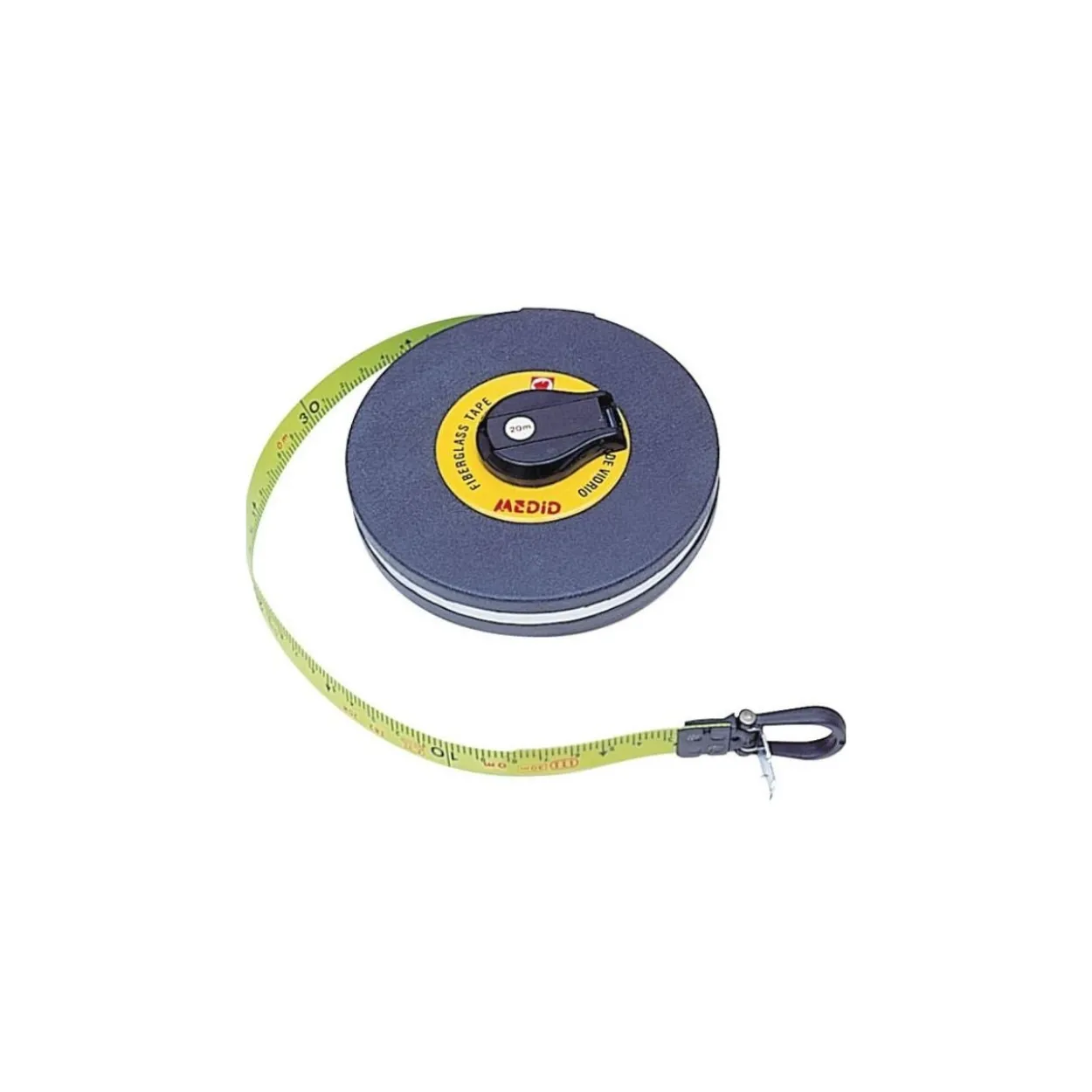 Cinta métrica Medid fibra de vidrio fluorescente clase III