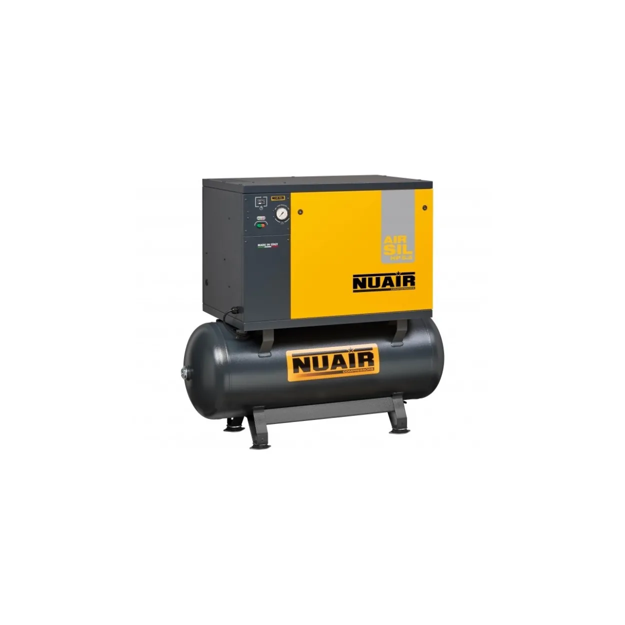 Compresor pistón insonorizado Nuair trifásico 5,5cv 270L