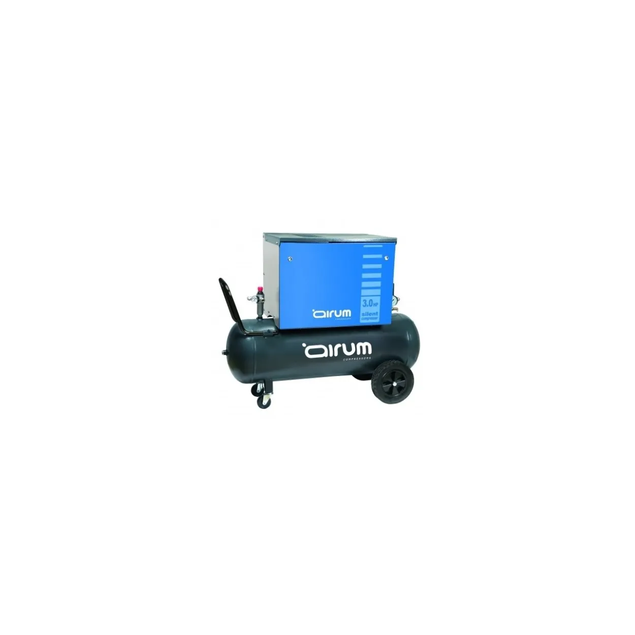 Compresor pistón insonorizado Airum monofásico 3cv 100L