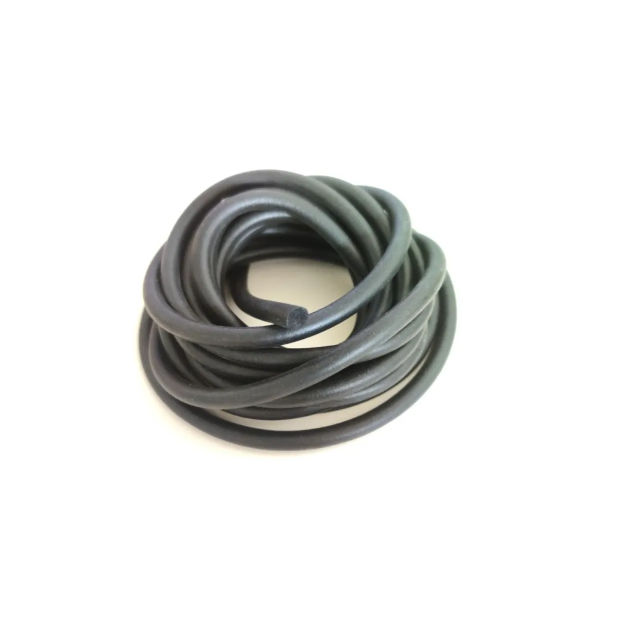 Cordón redondo EPDM esponjoso negro