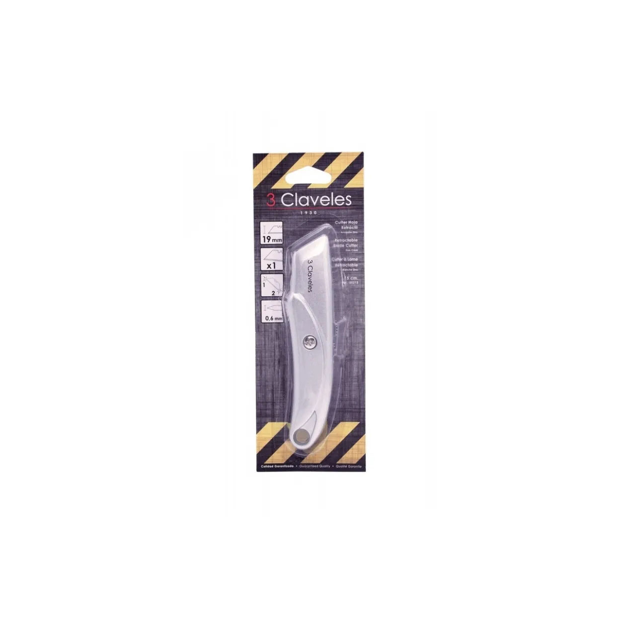 Cutter 3Claveles acero