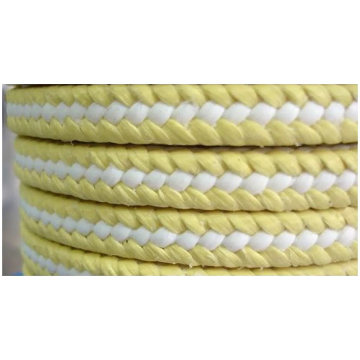 Empaquetadura aramida con hilos PTFE