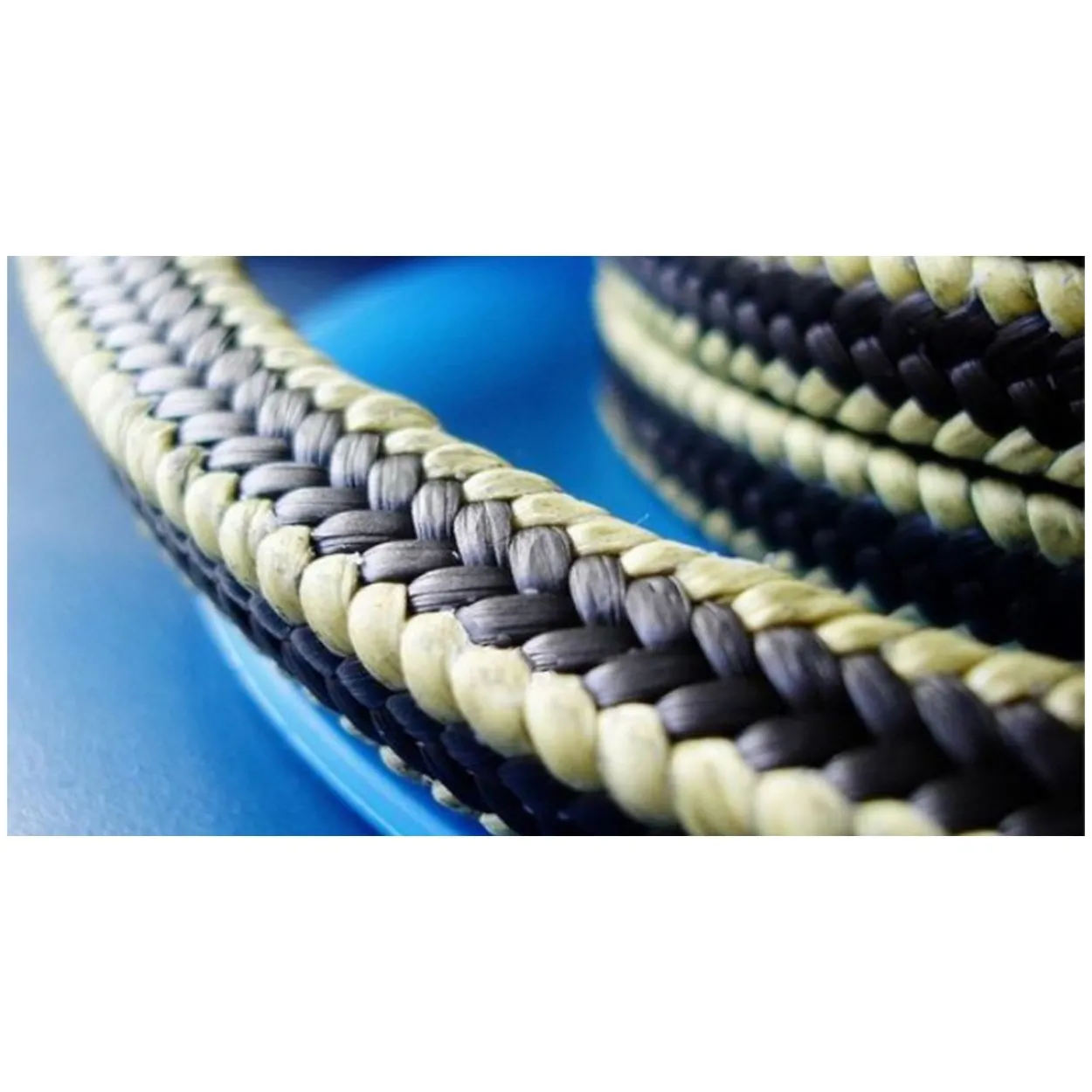 Empaquetadura aramida hilos PTFE con grafito