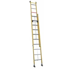 Escalera doble extensión cuerda fibra Scal