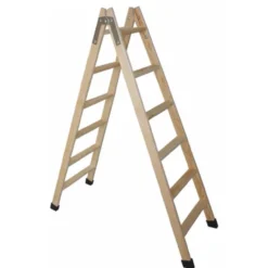 Escalera tijera doble acceso madera Scal TM-DA