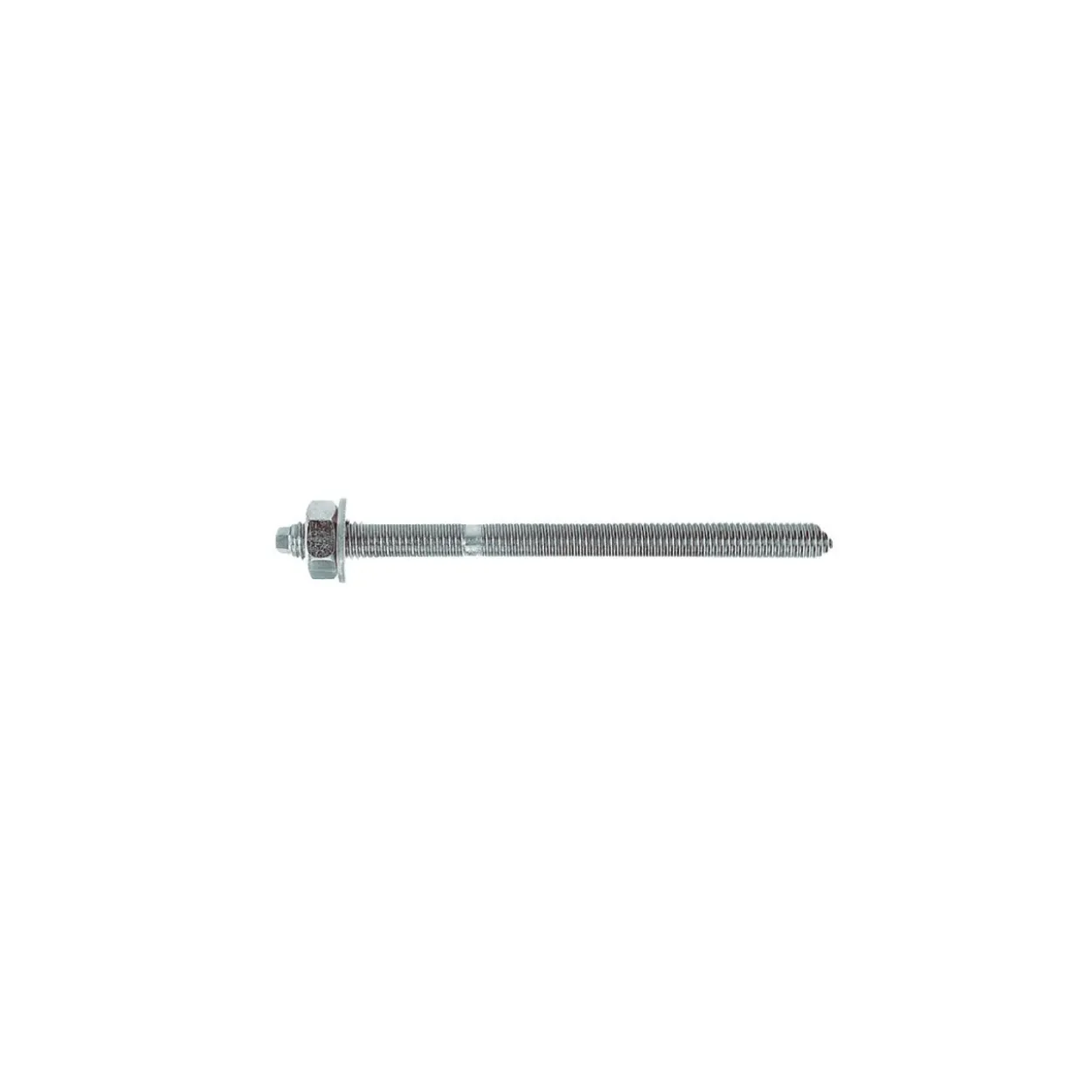 Esparrago químico rotación acero cincado