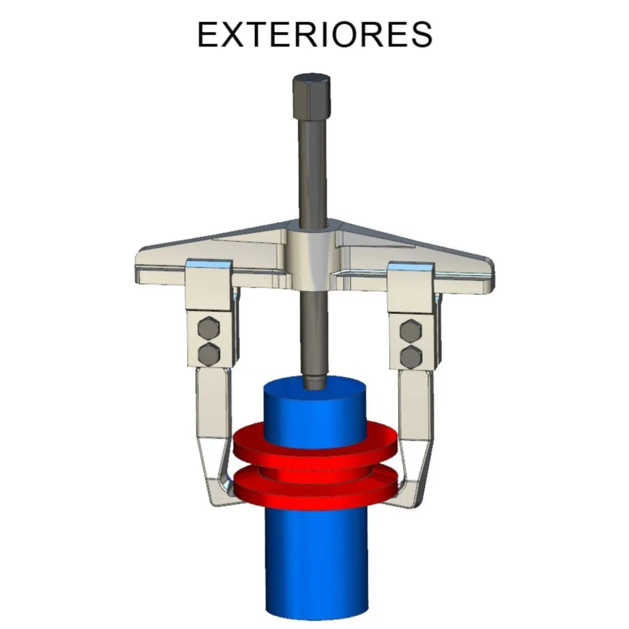 Extractor 2 patas rígidas Forza serie 2400