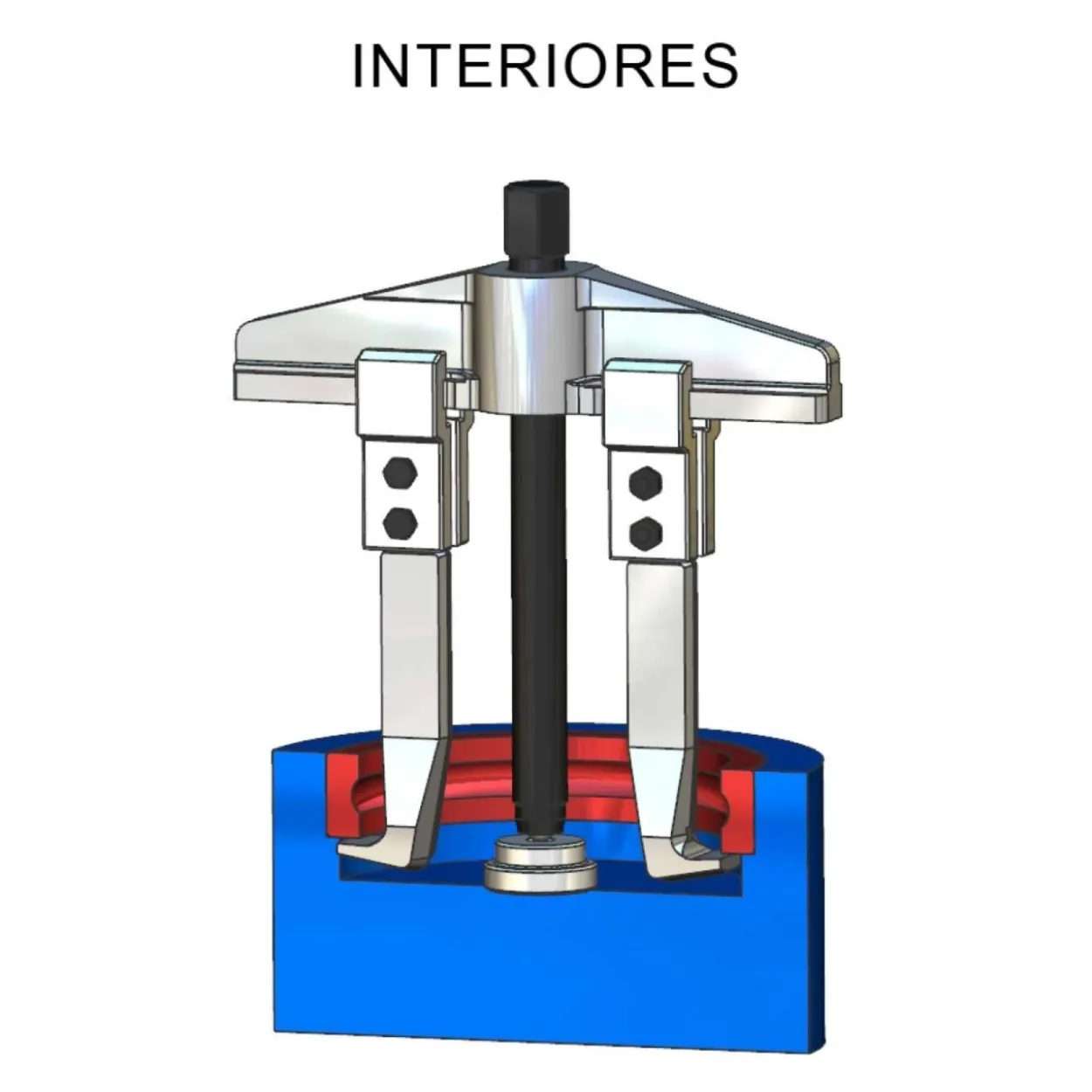 Extractor 2 patas rígidas Forza serie 1000