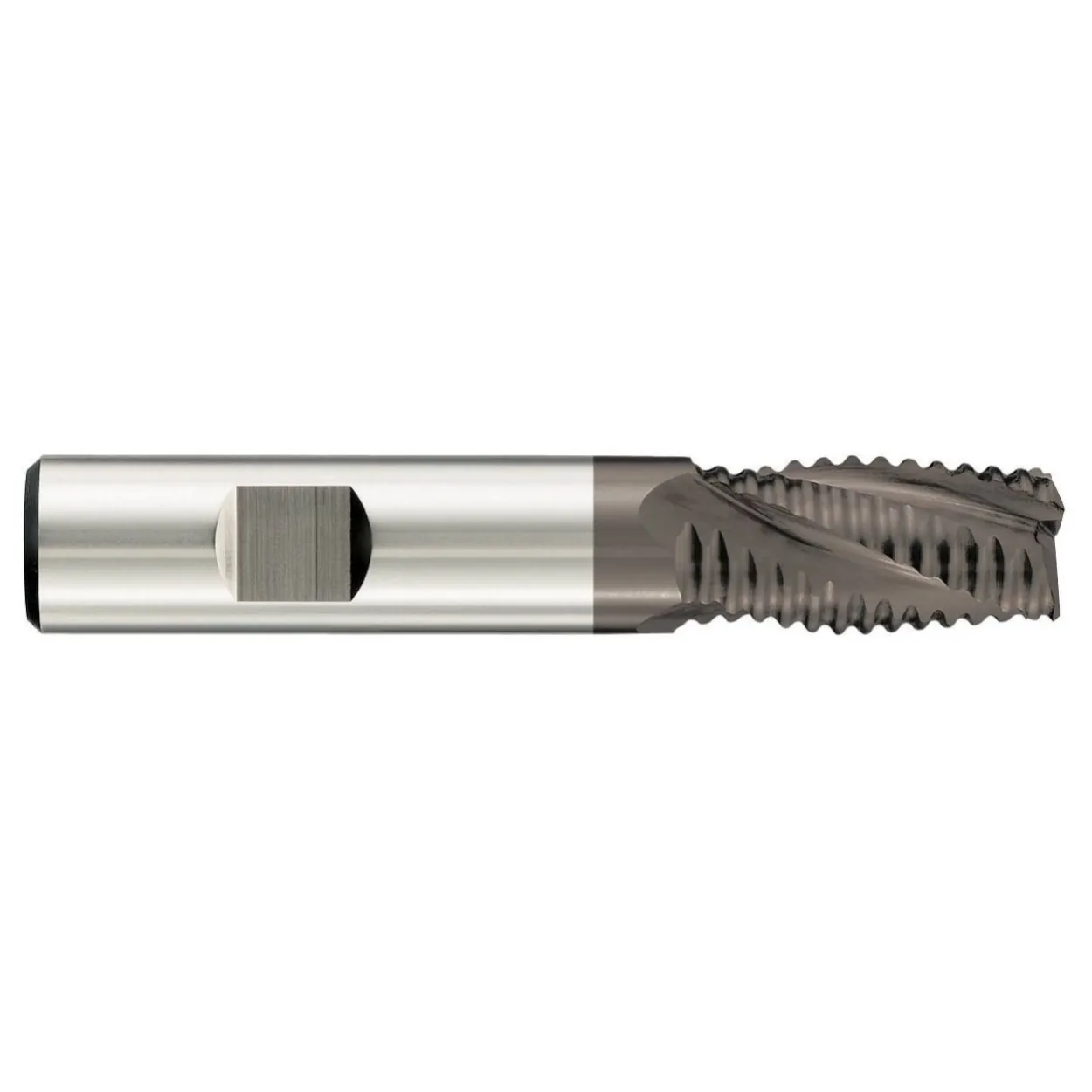 Fresa frontal DIN-844BK desbaste HSSE8 TiALN Z4