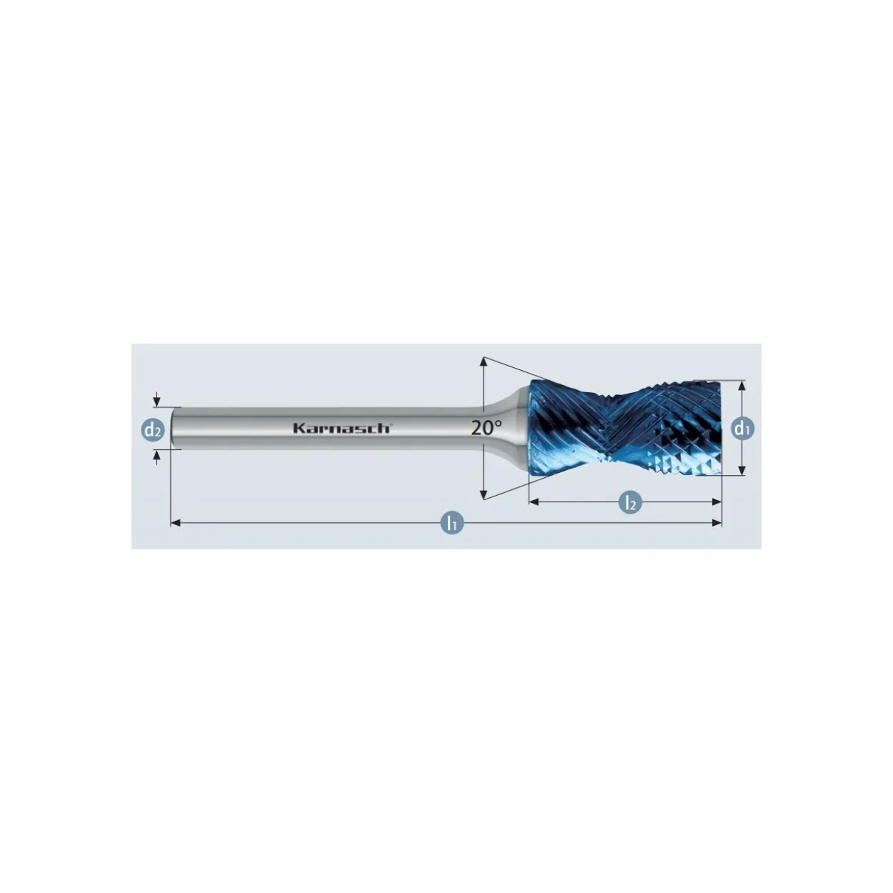 Fresa rotativa mango HP3 combi curve sin corte frontal