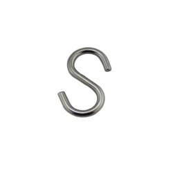 Gancho en forma "S" inoxidable A4