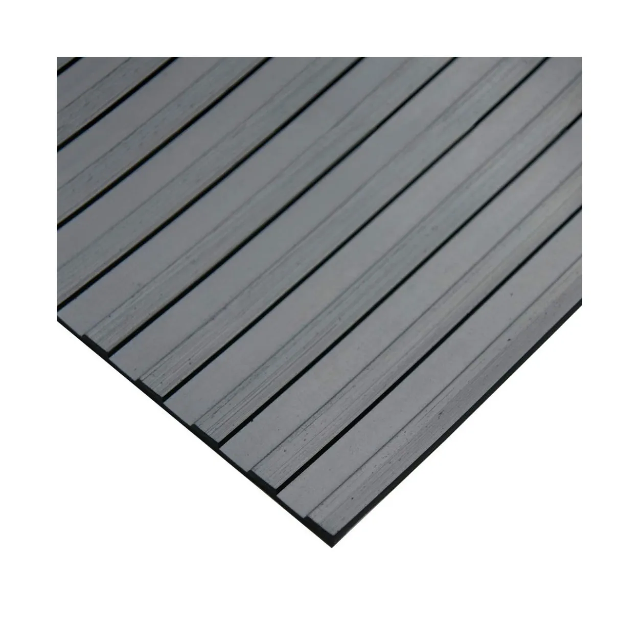 Goma estribera antideslizante rectangular (Rollo)