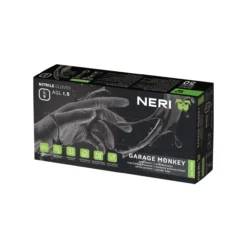 Guantes desechables nitrilo Garaje Monkey negro 50uds