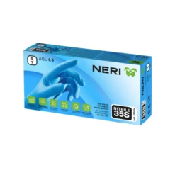 Guantes desechables nitrilo Neri 35S azul 100uds