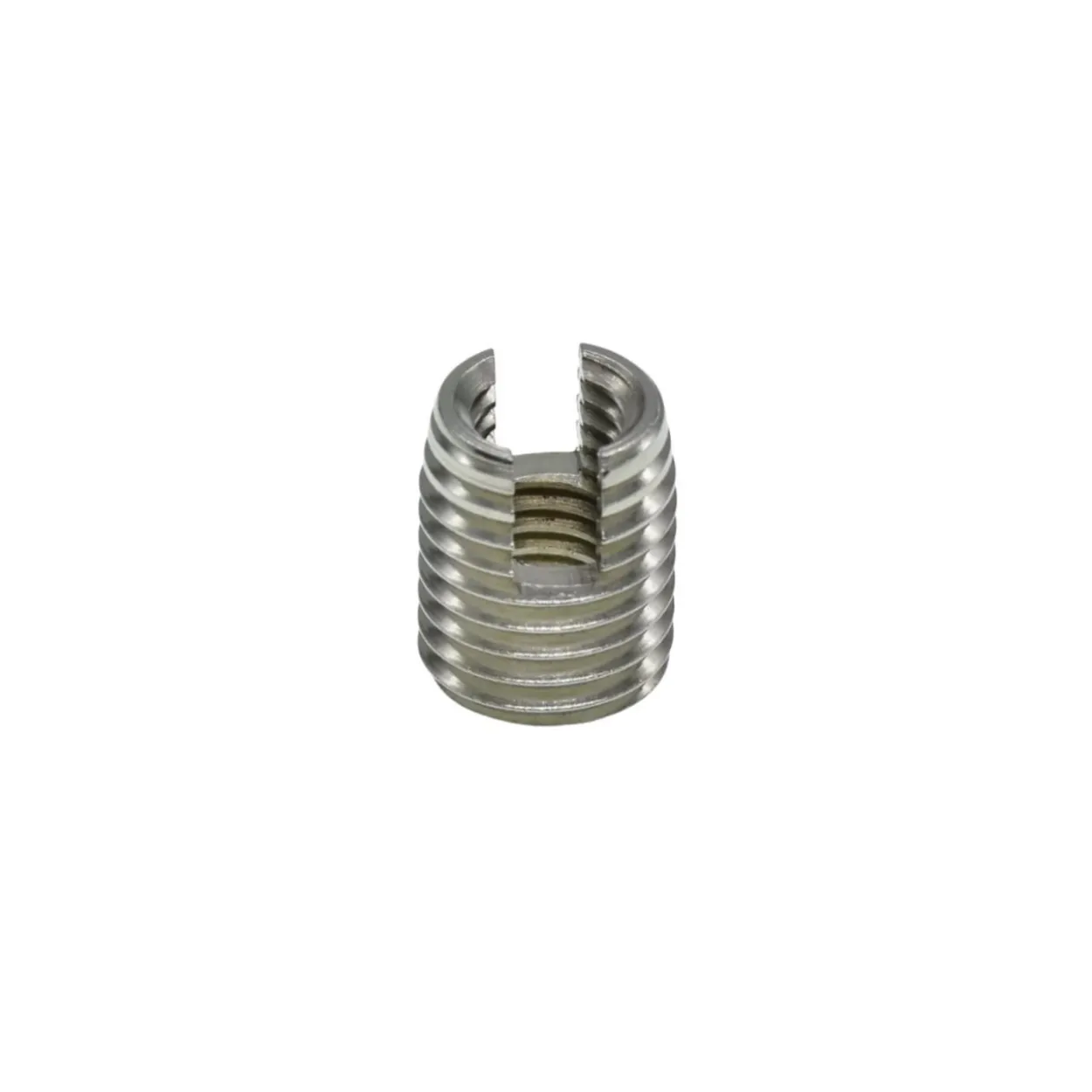 Inserto autorroscante ranurado Tapsert UNF inoxidable