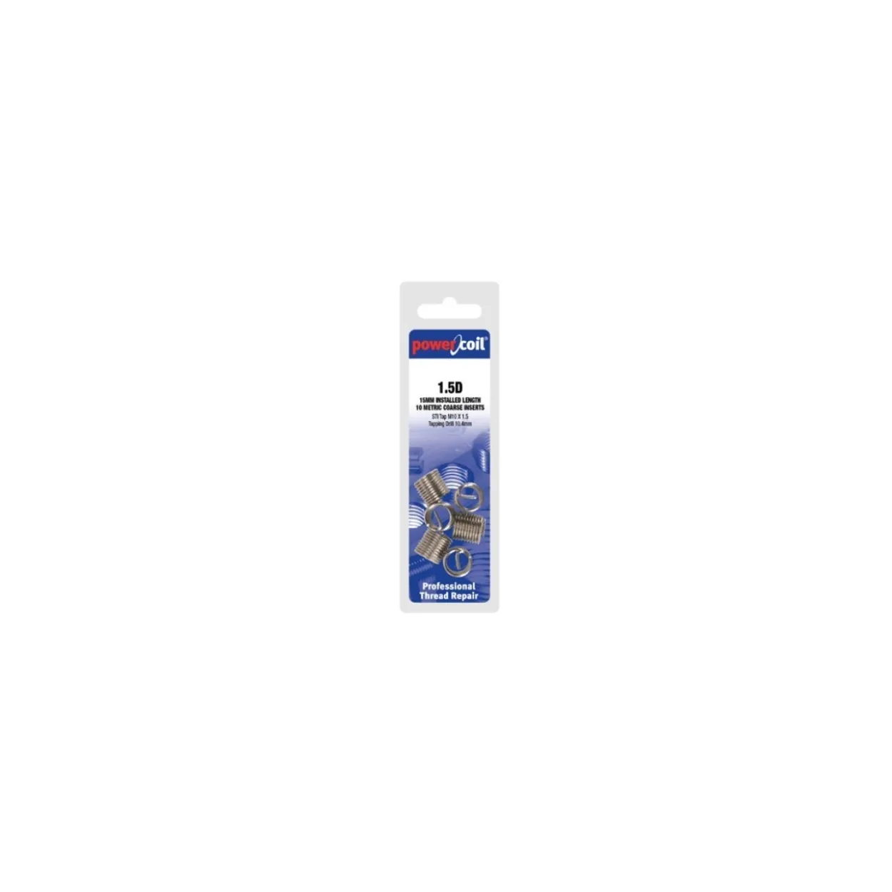 Inserto reparador PowerCoil DIN-8140 estándar métrica