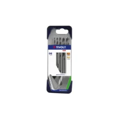 Juego brocas mango cil铆ndrico madera Tivoly 3 puntas