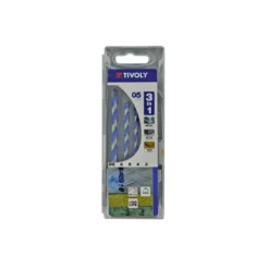 Juego de brocas cil铆ndricas DIN-8039 multimaterial