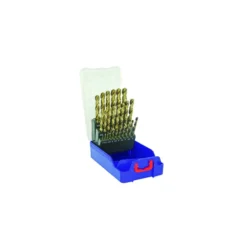 Juego de brocas DIN-338 cilíndrica HSSE5 TC Cobalto 25pcs