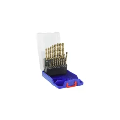 Juego de brocas DIN-338 cilíndrica HSSE5 TC Cobalto 19pcs