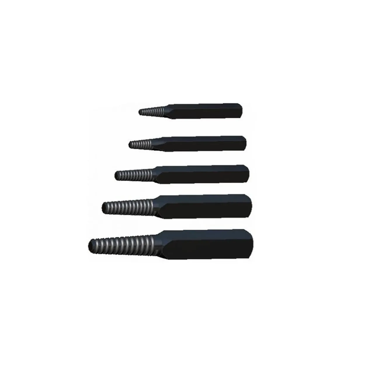 Juego de extractor tornillos rotos Forza 5pcs