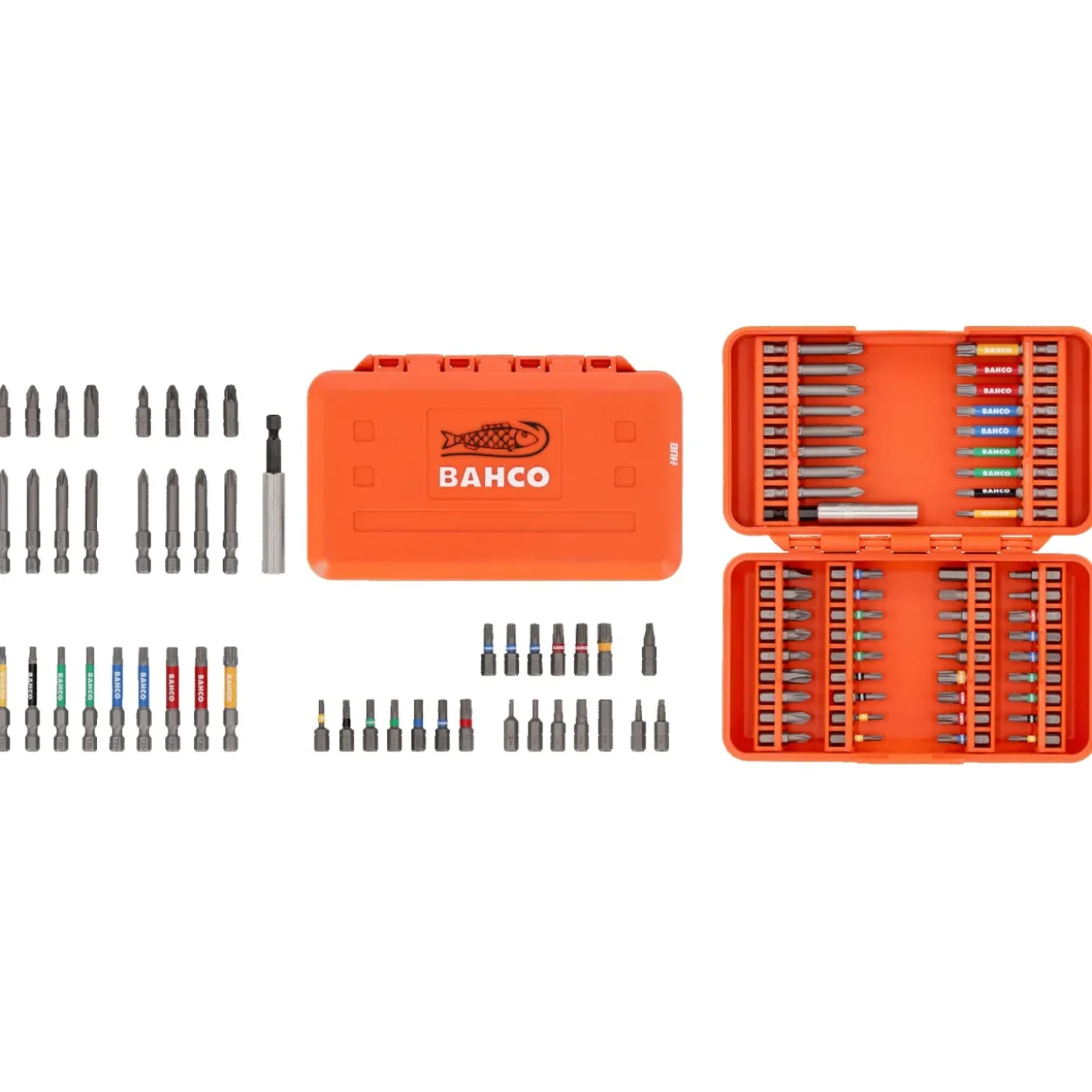 Juego de puntas 1/4" Bahco 54pcs