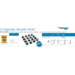 Kit de soportes Akustik HVAC
