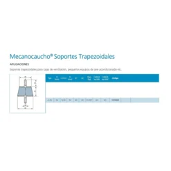 Kit silentblocks trapezoidales A45