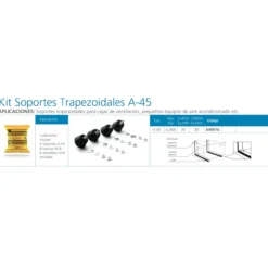 Kit silentblocks trapezoidales A45