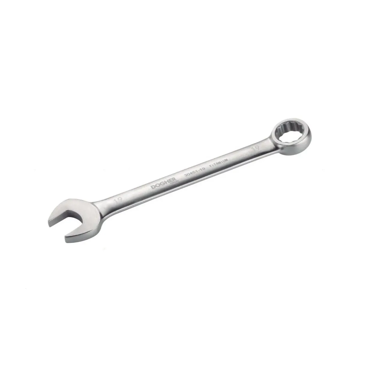 Llave combinada titanio Dogher
