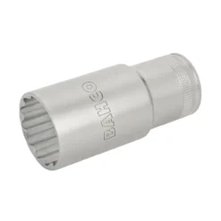 Llave de vaso 1/2" Bahco bihexagonal serie larga