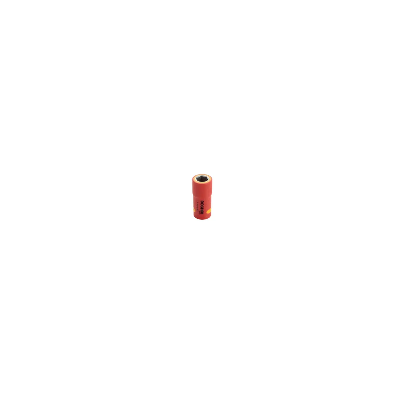 Llave de vaso hexagonal aislada 3/8" Dogher