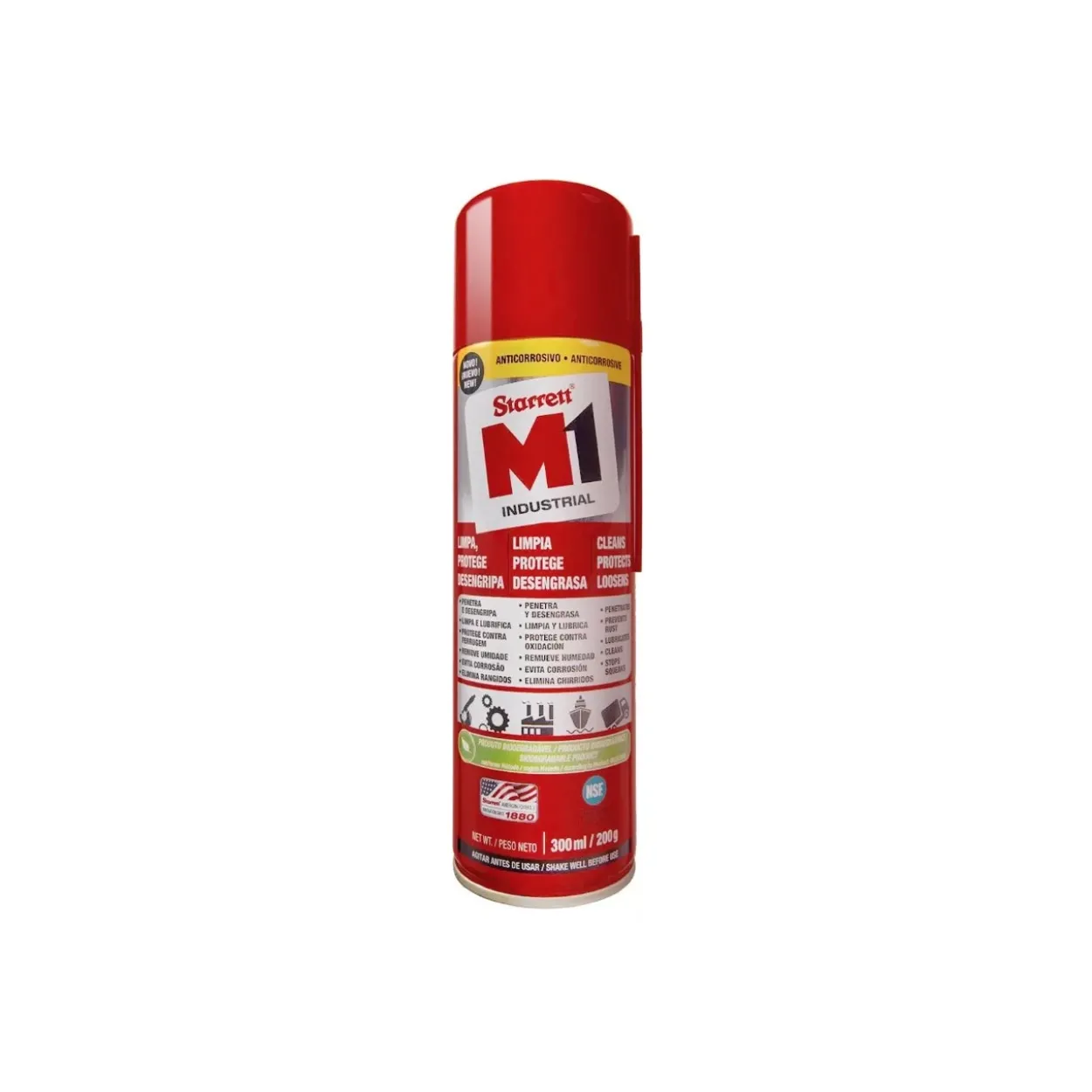 Lubricante Starrett M1 multiusos 300ml